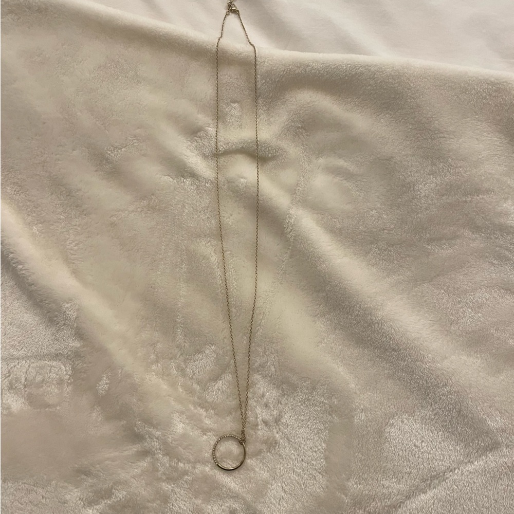 Gold Ring Necklace